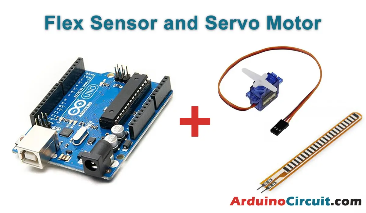 Flex Sensor and Servo Motor with Arduino - Arduino Circuit